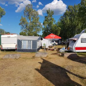 Rörholmsbadets camping husvagnsplatser